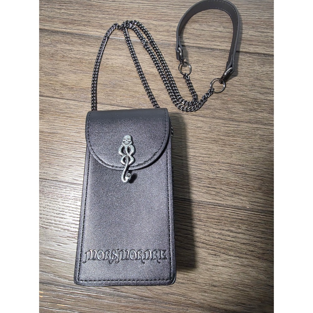 Harry Potter Wizarding World Morsmordre Dark Mark Crossbody Tech Bag Black
